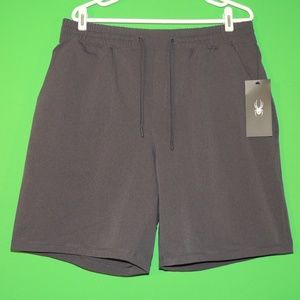 Spyder Mens Size XL Gray Stretch Casual Shorts NEW